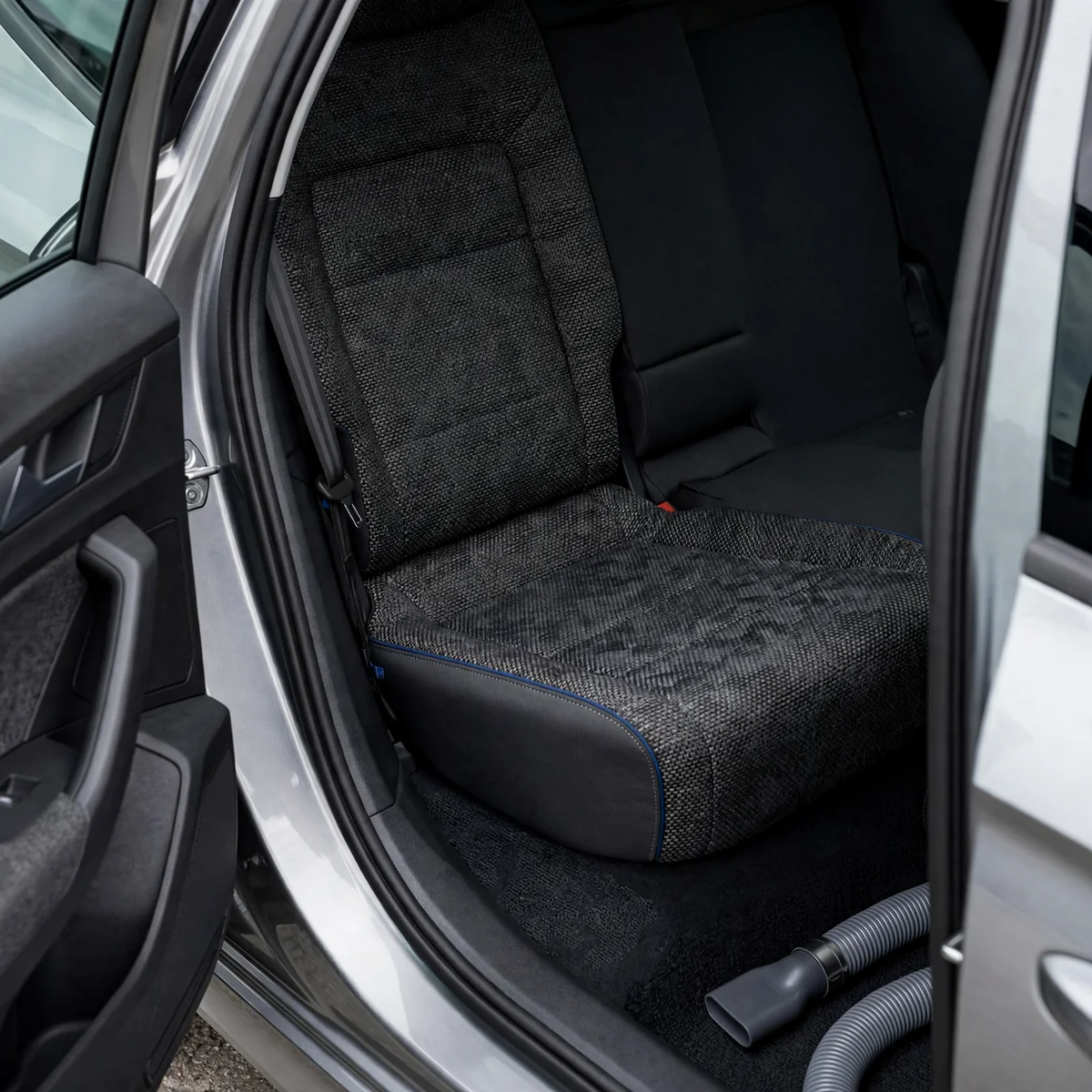 Seat textures and upholstery details